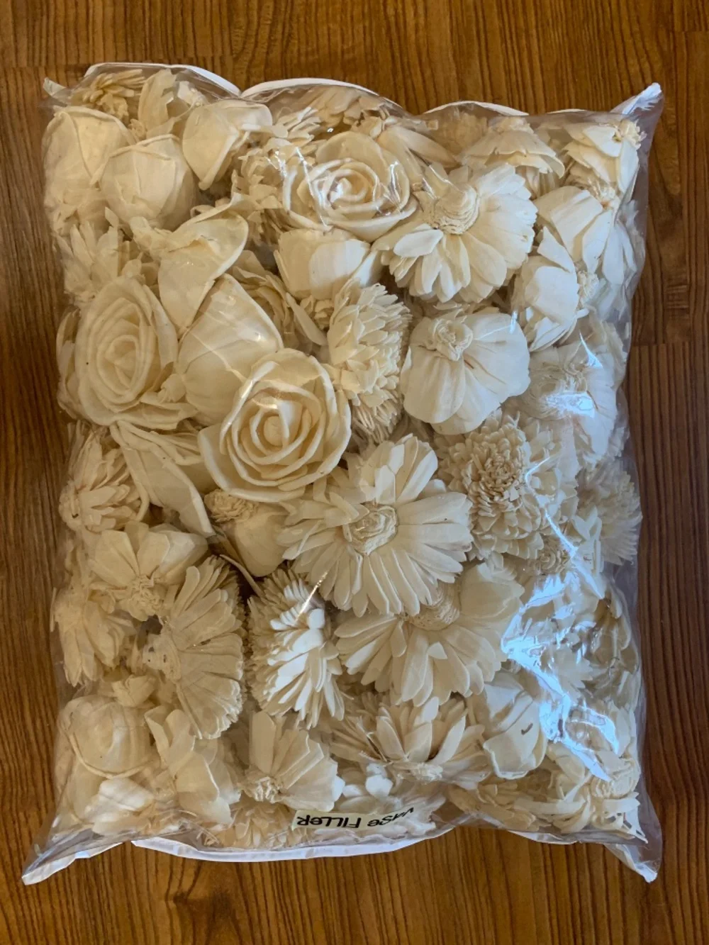 Threshold Shola White Flower Vase Filler - 4-5 boxes